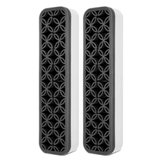 日韓創意化妝刷收納架 花瓣設計 適用各種尺寸化妝用品, 黑色, 2個