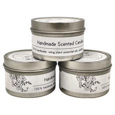 小麥購物 香氛蠟燭 Y972, 桂花, 88g, 3個