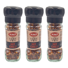 Wiko 辣椒海鹽研磨罐, 50g, 3瓶