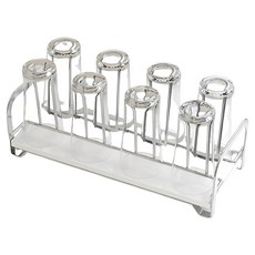 費歐家 單層不鏽鋼杯架 811g, 1個, 銀色