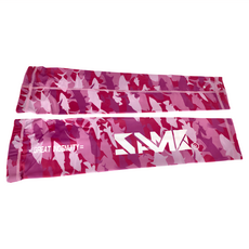 SAME 莎美 抗UV袖套 迷彩粉紅 女版, L, 1雙