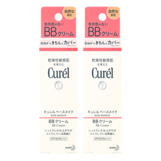 Curel 珂潤 潤浸保濕屏護力BB霜, 自然膚, 35g, 2條