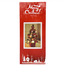 DIY聖誕樹套裝, 50cm, SET 01 紅色