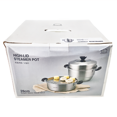 LocknLock 樂扣樂扣 高蓋蒸鍋 V蓋形 CST2808, 28cm, 1個