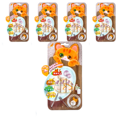 Catfeet 哈娜最愛好吃肉泥 肉泥狀設計方便消化 獨立包裝方便食用 Omega3&6, 雞肉 + 膠原蛋白, 60g, 5袋