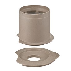 HARIO 好璃奧 免濾紙環保01濾杯 BT-CF0D-01 111 x 110 x 87mm 153g, 1個