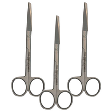 愛美格 外科剪刀 14cm 直尖圓, NO.13-112, 3支