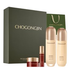 MISSHA 初拱辰 金雪基礎保養2件組 化妝水150ml+乳液120ml，滋養肌膚，恢復彈性光澤, 1組