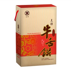 美雅宜蘭餅 牛舌餅禮盒 蜂蜜芝麻香 精選在地食材 宜蘭在地老店 口口酥脆 輕薄如紙, 180g, 1盒