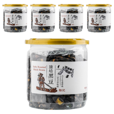 松記 鹽焙黑豆 六十年老字號, 200g, 5罐