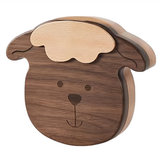 MUSOR 12生肖胎毛乳牙收藏盒, 羊, 約12cm