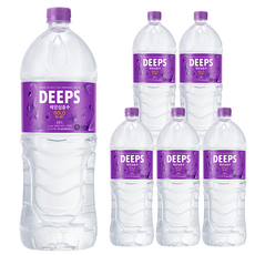 DEEPS 黃金海洋深層水，含豐富礦物質, 2L, 6瓶