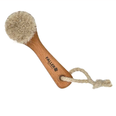 fA brushes 森詠木香 馬毛手肘膝蓋腳跟溫和角質清潔刷, 1支, 天然毛色