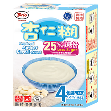 Torto 多多 即溶杏仁糊 25%減糖份, 35g, 4包, 1盒