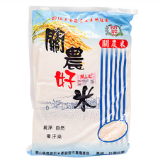 關山農會好米 台灣產 口感Q彈 米飯香甜, CNS二等, 3.4kg, 1包