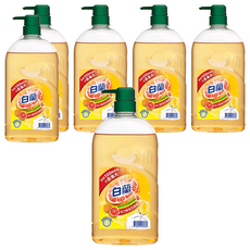 白蘭 活力鮮柚洗碗精, 1kg, 6瓶