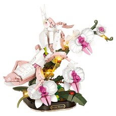 LoZ 微型迷你積木, 1個, 蘭花螳螂