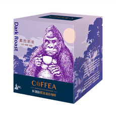 COFFEA 卡飛亞 杯測師嚴選濾掛咖啡 濃烈深焙, 10g, 10包, 1盒