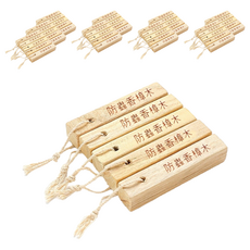 天然除味防霉樟木棒 除濕除臭 5個裝, 10包, 20g