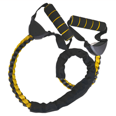 ClubFit 編織拉力器, 黑色 + 黃色, 1個