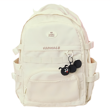 Vanwalk 出走 開學指南日系後背包, 乖巧白