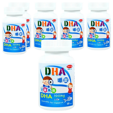 good Life 得意人生 兒童DHA 魚油嚼錠, 60顆, 800mg, 6罐
