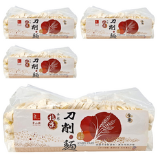 華山興 刀削麵，手工日曬，全素, 600g, 4包