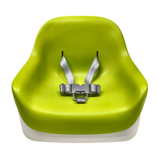 OXO tot 隨行餐椅 適用於1歲以上 三點式安全帶, 綠色