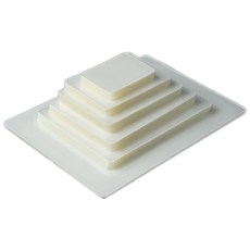 OTO 歐迪奧文具 抗靜電亮面護貝膠膜 名片型 80μ, 60 x 95mm, 400張