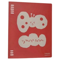 KOKUYO 國譽 TYAKASHA聯名 8孔B5活頁本, 紅色, 1本