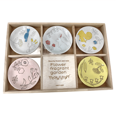 圓碟禮盒 迷你碟5枚套裝, 5件組迷你碟, 花香森林, 1盒
