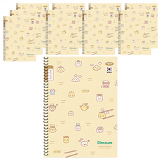 PENPIA 1000 小學聽寫線圈筆記本 10本 顏色隨機 韓國製造