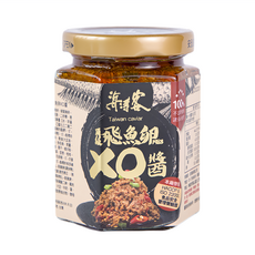 海濤客 飛魚卵XO醬 手工挑選優質干貝 不添加防腐劑, 180g, 1罐