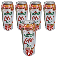 肯納無酒精啤酒風味飲 葡萄柚, 500ml, 5罐