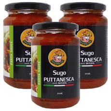 DANCING PIG 豬跳舞 義式煙花女麵醬 100%義大利原裝進口, 350g, 3罐