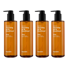 Hanskin AHA 去黑頭深層清潔卸妝油 - 300ml, 4瓶