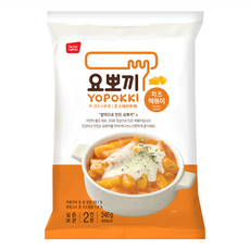 YOPOKKI 芝士味辣炒年糕, 240g, 1包