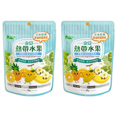 義美生機 熱帶水果, 冷凍真空乾燥, 非油炸蔬果乾, 酥甜酥脆, 富含食物纖維, 20g, 2包