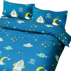 INDIAN 印地安 雙人四件式印花兩用被床包組