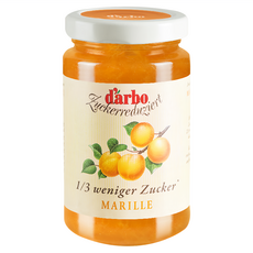 d'arbo 徳寶 80%果肉減糖杏桃果醬, 250g, 1罐