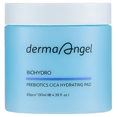 derma Angel 護妍天使 益菌生積雪草保濕爽膚棉, 65片, 毛孔淨化, 保濕舒緩, 1盒