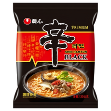 NONGSHIM 農心 頂級辛拉麵 微辣牛骨湯味 130g, 1包