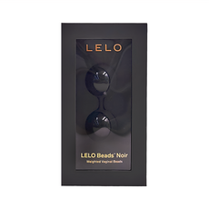 LELO Beads NOIR 萊珞球 黑珍珠 凱格爾訓練聰明球 75 x 30 x 10mm 74g, 亮澤霧面, 1個