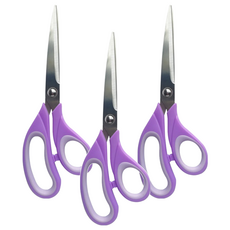 CLARE 萬用型 事務剪刀 90402-1 19cm, 3支, 單一顏色