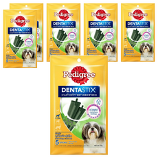 Pedigree 寶路 X型潔牙骨 綠茶口味 75g 小狗專用, 6包