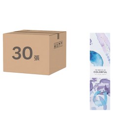 CARD LOVER 信的戀人 書籤 15 x 4cm 30張, 光譜畫映, 1盒