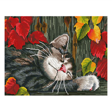 ArtLife 藝術生活 鑽石畫 1個, 慵懶午後