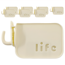 FaSoLa 多用途冰箱分隔板/分隔掛置二合一 Set 4個, 白色, 2組