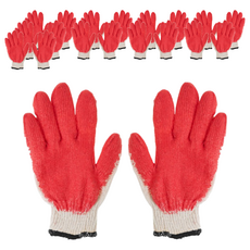 Tamsaa 半塗層棉手套, 10雙, PL06002358766