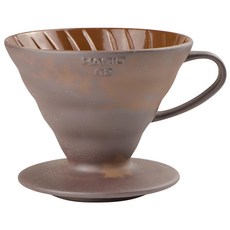 HARIO 好璃奧 V60老岩泥五次燒02濾杯 140 x 120 x 102mm, 1~4杯 400g, 1個, 2~4杯